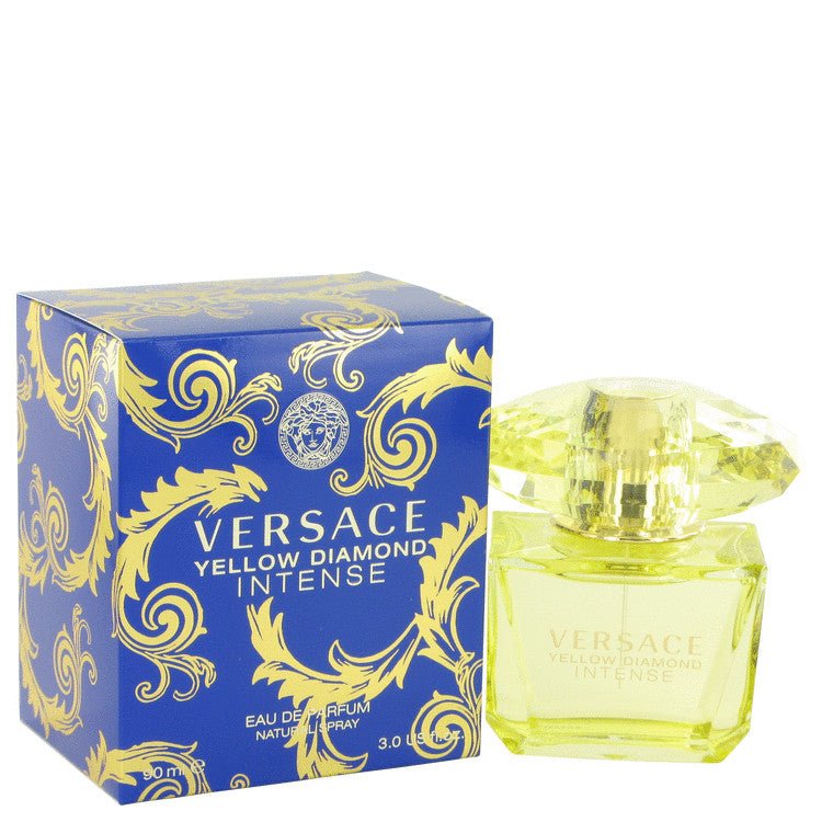 Versace Yellow Diamond Intense by Versace Eau De Parfum Spray 3 oz for Women - Thesavour