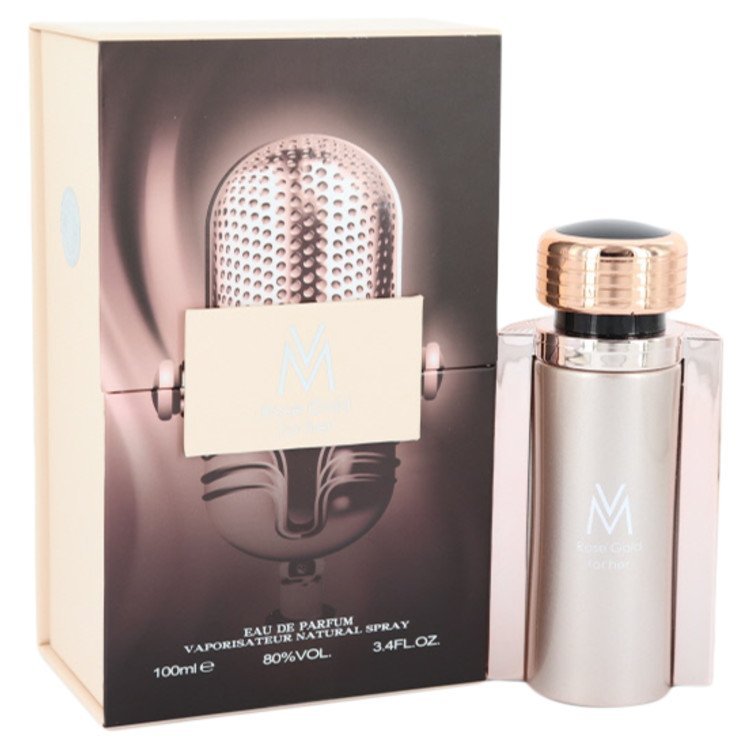Victor Manuelle Rose Gold by Victor Manuelle Eau De Parfum Spray 3.4 oz for Women - Thesavour