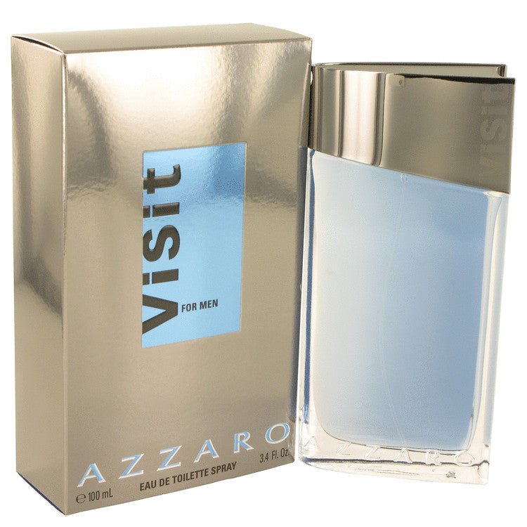 Visit by Azzaro Eau De Toilette Spray 3.4 oz for Men - Thesavour