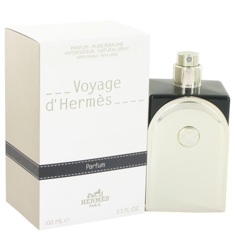 Voyage D'Hermes by Hermes Pure Perfume Refillable (Unisex) 3.3 oz for Men - Thesavour