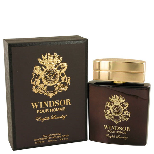 Windsor Pour Homme by English Laundry Eau De Parfum Spray 3.4 oz for Men - Thesavour