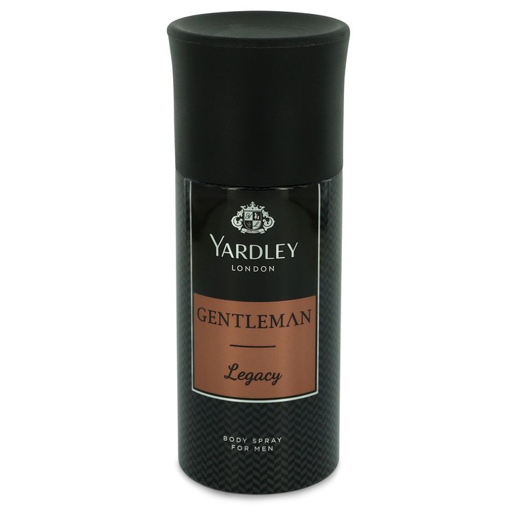 Yardley Gentleman Legacy by Yardley London Deodorant Body Spray 5 oz for Men - Thesavour