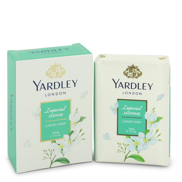 Yardley London Soaps by Yardley London Imperial Jasmin Luxury Soap 3.5 oz for Women - Thesavour